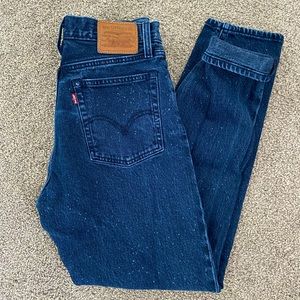 Levi’s Wedgie Jeans Dark Speckle